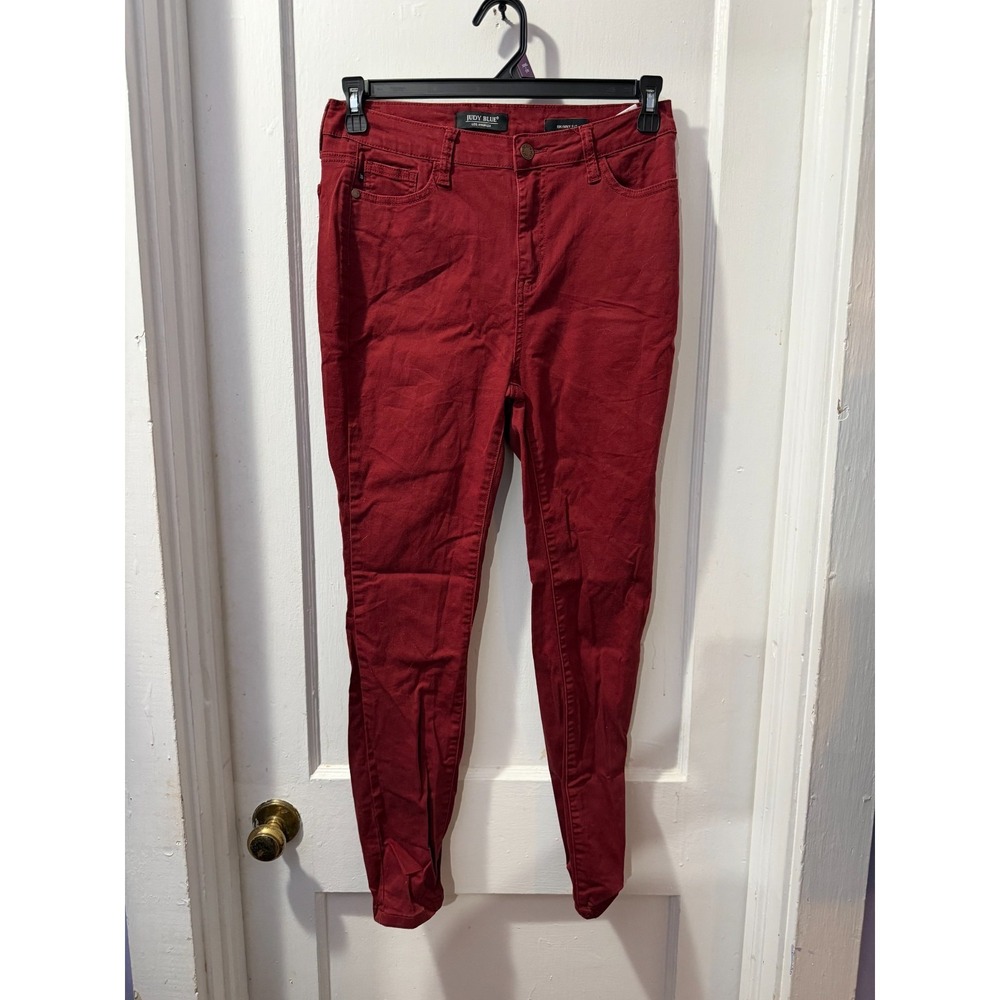 Judy Blue Burgundy‎ Skinny Jeans JB88146 in 11/30